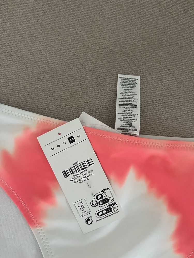 Nowy dół od stroju kąpielowego majtki plus size 44 bikini