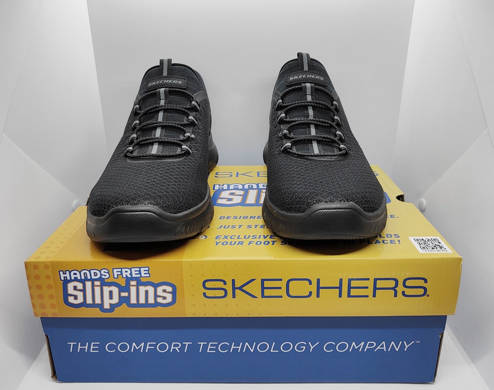 кроссовки EU46 30см слипоны Skechers оригинал