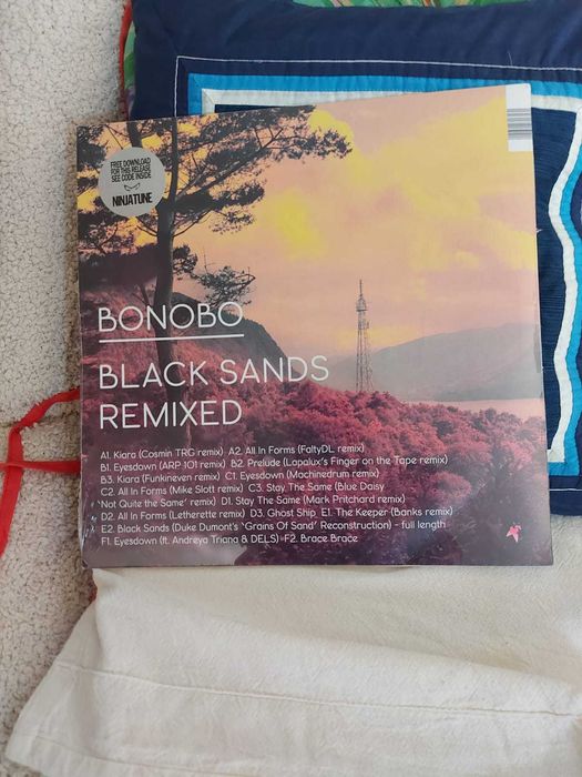 BONOBO - Black Sands Remixed - winyl 3 x LP, nowe