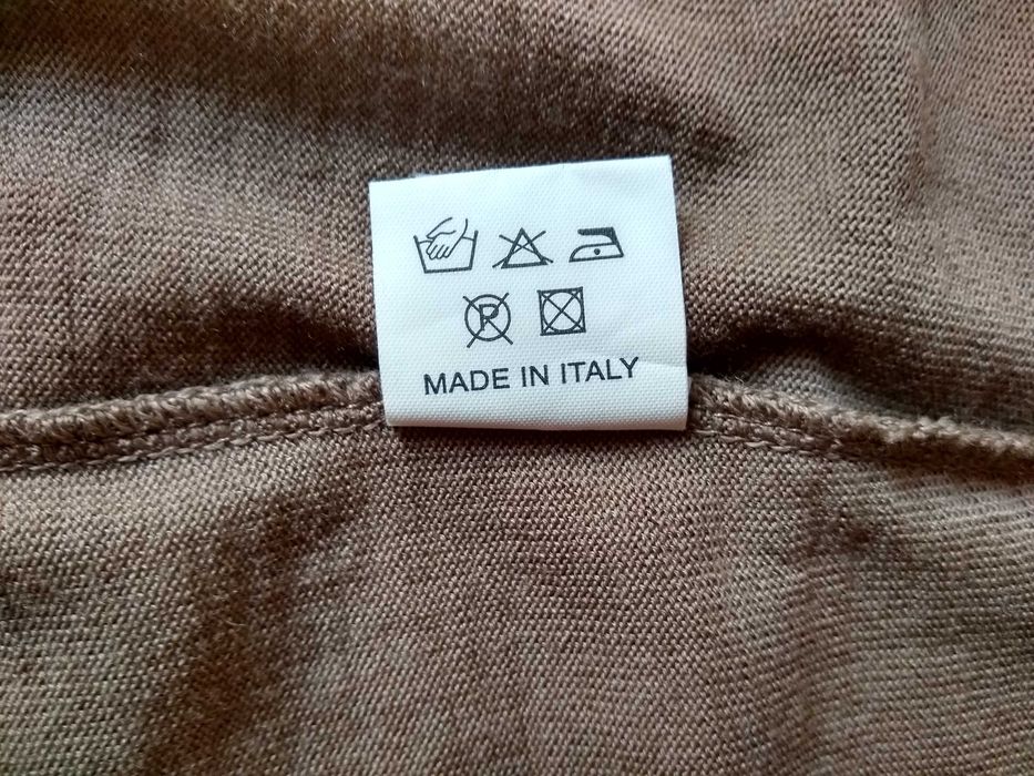 San Martino  Made in Italy  Damski cienki sweter, 100% Merino, Roz. 42