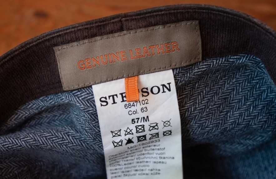 Boné Stetson Couro Marrom - M