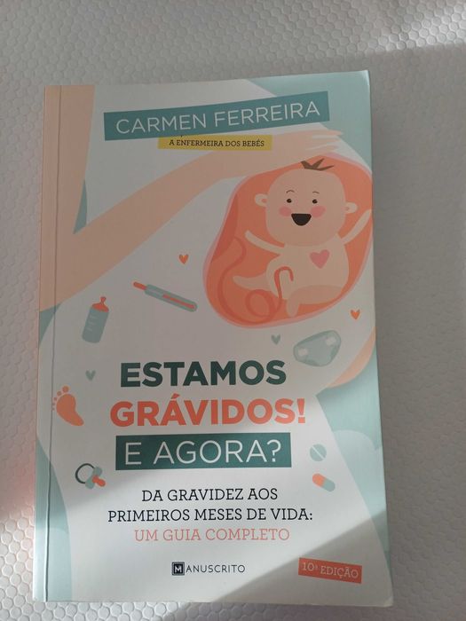 Livro Estamos Grávidos e Agora? de Carmen Ferreira