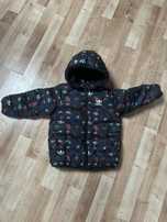 Kurtka adidas 92/98 chlopieca kaptur odpinany zimowa logowana