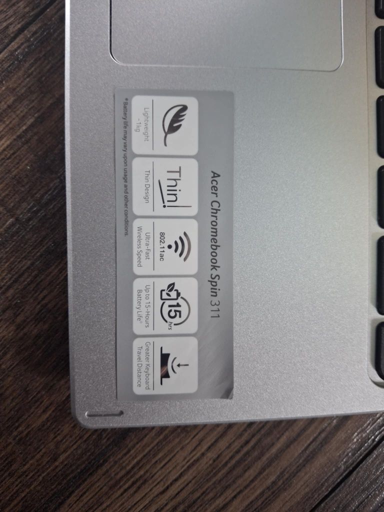 Chromebook acer spin cp311-3H