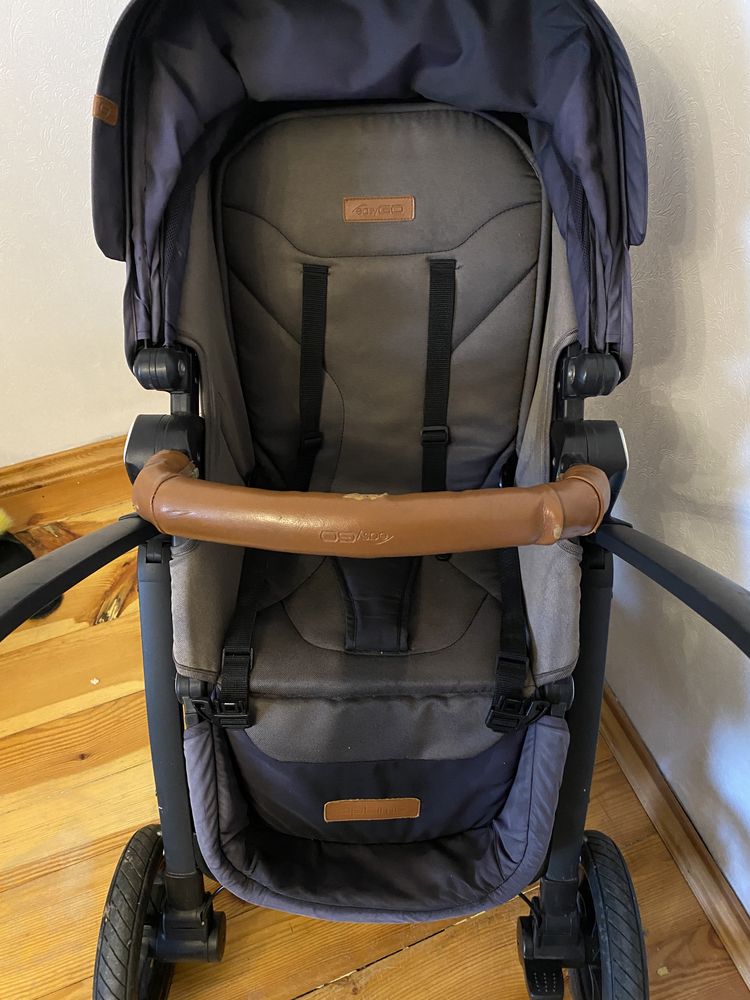 Дитяча прогулка EasyGo Optimo Air Anthracite