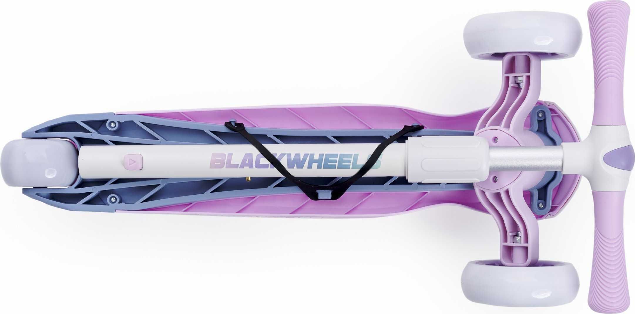Nowa świecąca Hulajnoga Blackwheels trzykołowa Blink Pastel Pink