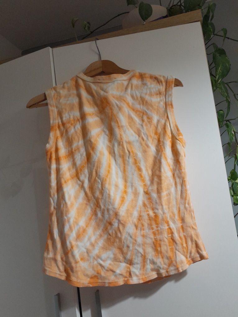 Vintage koszulka damska bez rękawów