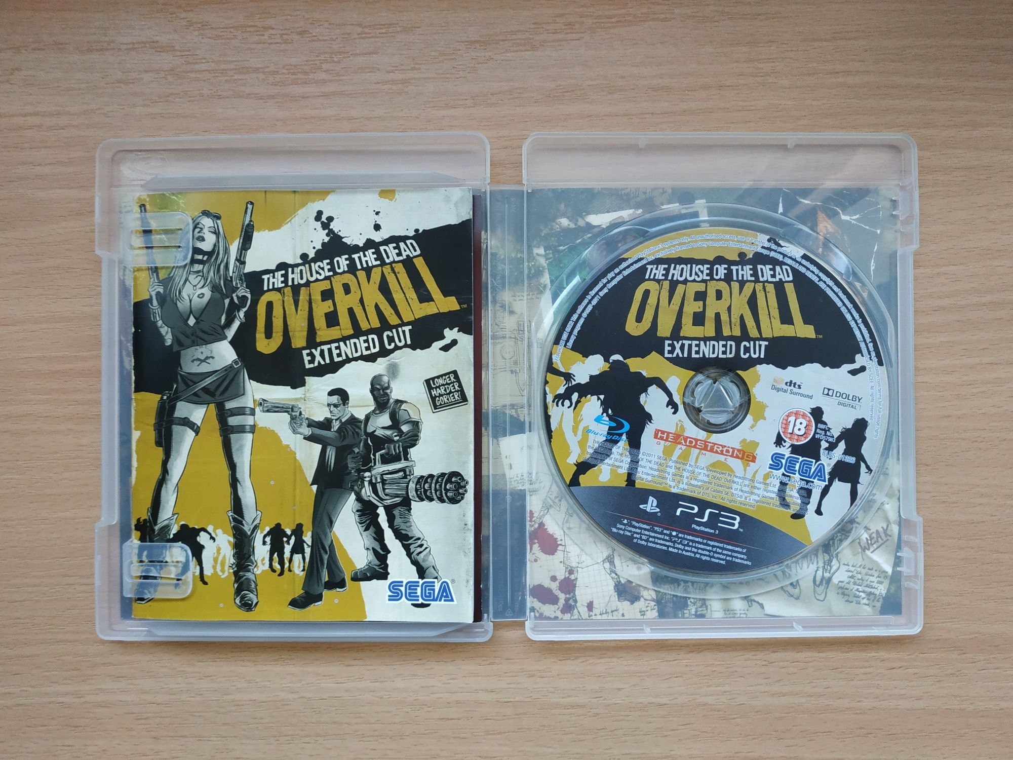 Overkill ps3, stan bardzo dobry, możliwa wysyłka