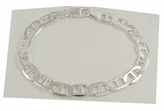 Srebrna Bransoletka  Gucci 8,50 mm pr 925 Grawer Gratis