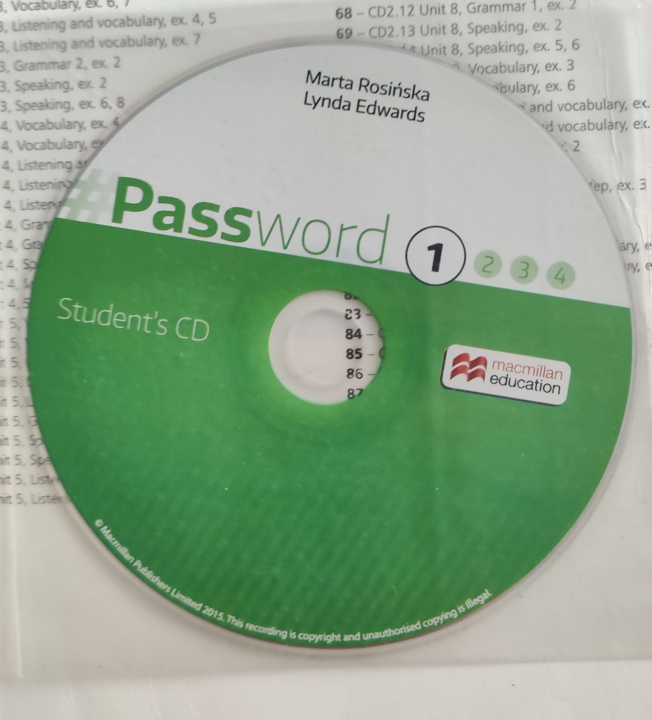 Students Book Password 1