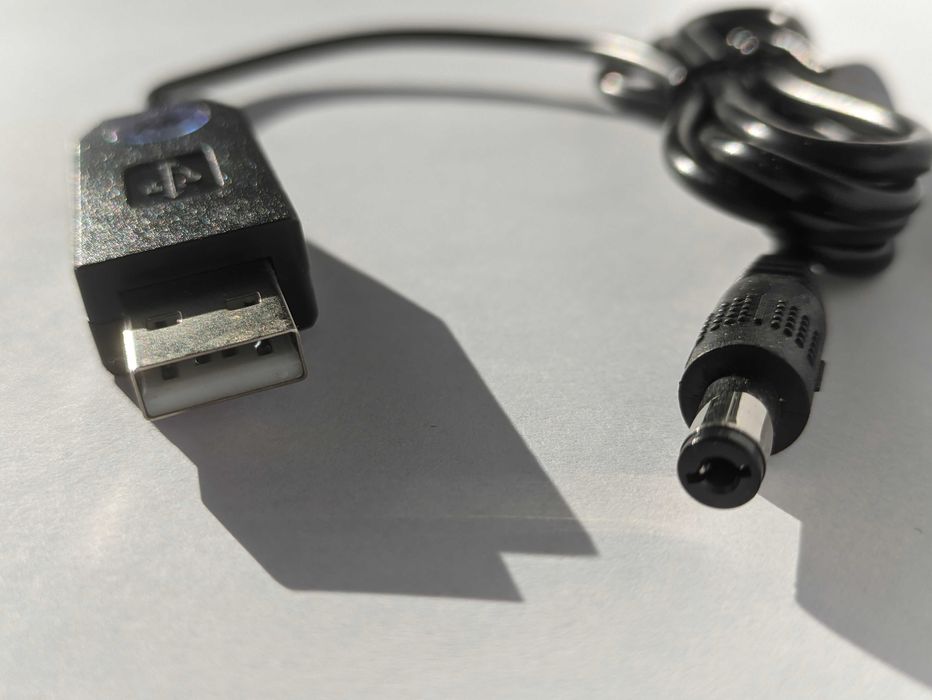 Кабель для роутера USB-DC 9V/12V Інтернет від повербанку