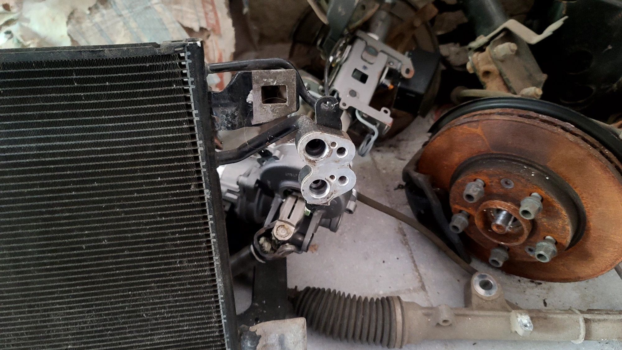 Радиатор кондиционера, охлаждения двигателя VW T5