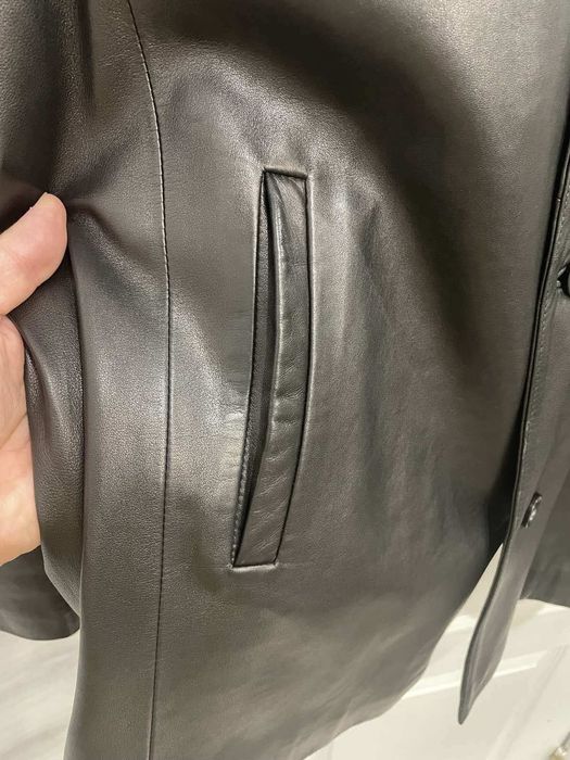 Куртка пиджак из натуральной кожи 58 р.