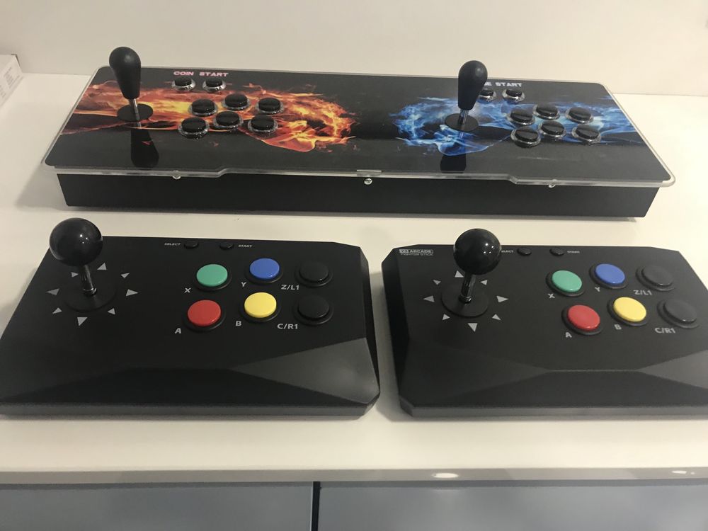 Pandora Box arcade com 4 comandos para 4 jogadores 26800 jogos