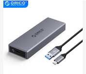 Obudowa ORICO do dysku SSD M.2 SATA CM2C3-GY-BP, 6Gbps, do 4TB, szara