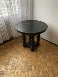 Stół drewniany czarny