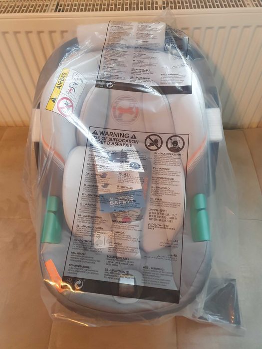 Fotelik samochodowy 0-13kg. Cybex ATON S-2 i-Size Lava Grey - mid grey