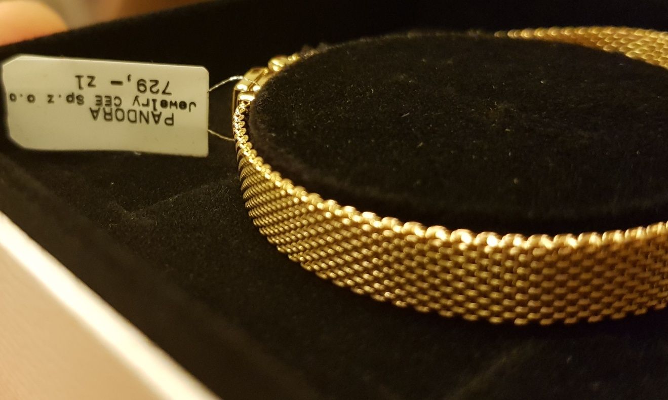 Nowa bransoletka Pandora Reflexions Shine 17 cm