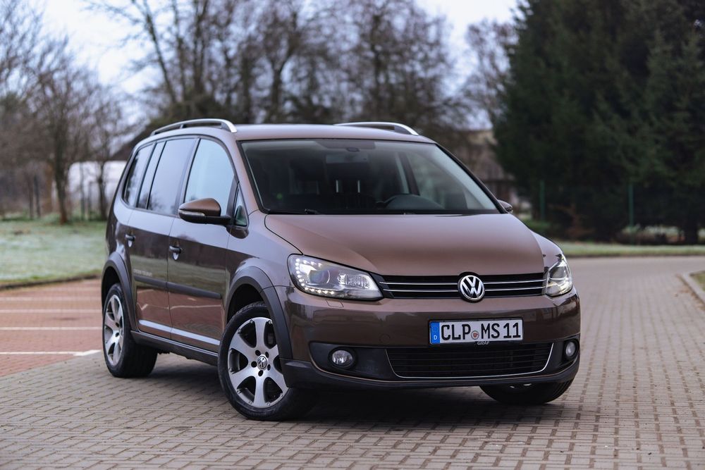 Volkswagen Touran Cross 2.0 140KM Xenon Led Navi Tempomat Hak Alu