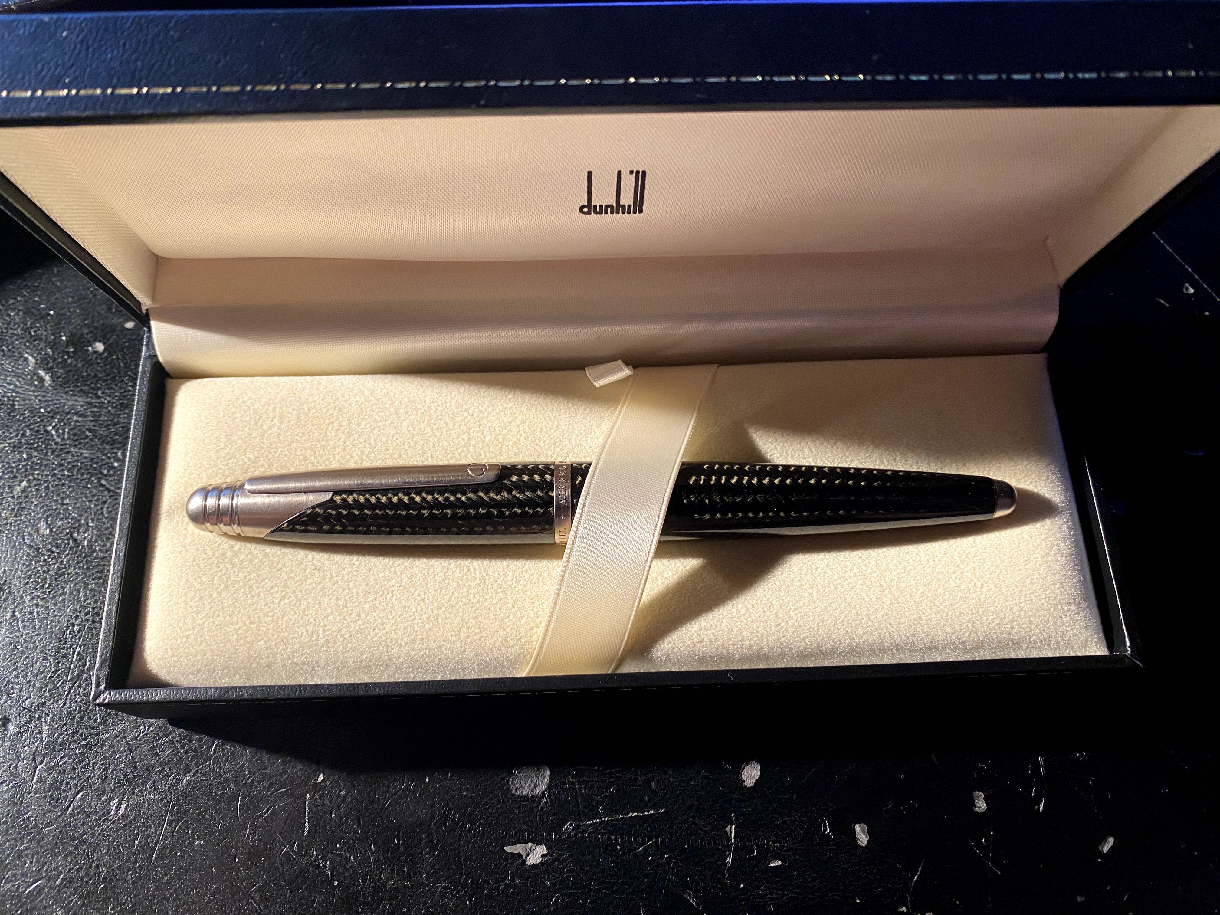 Alfred Dunhill Carbon Fiber Fountain Pen