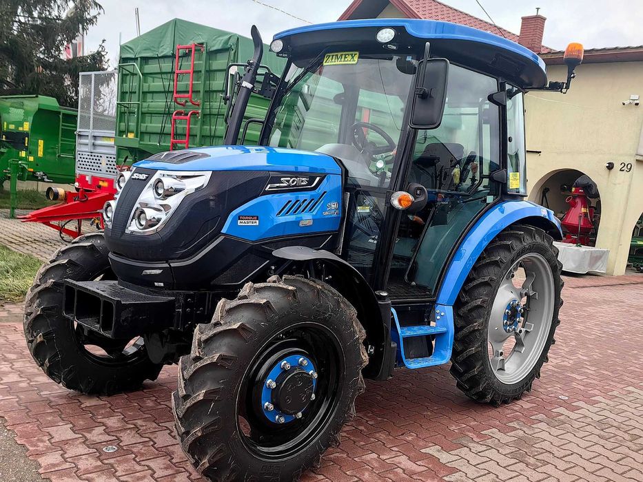 Traktor Solis S60 o mocy 60KM, klimatyzacja, kredyt 0%, od ręki, nowy