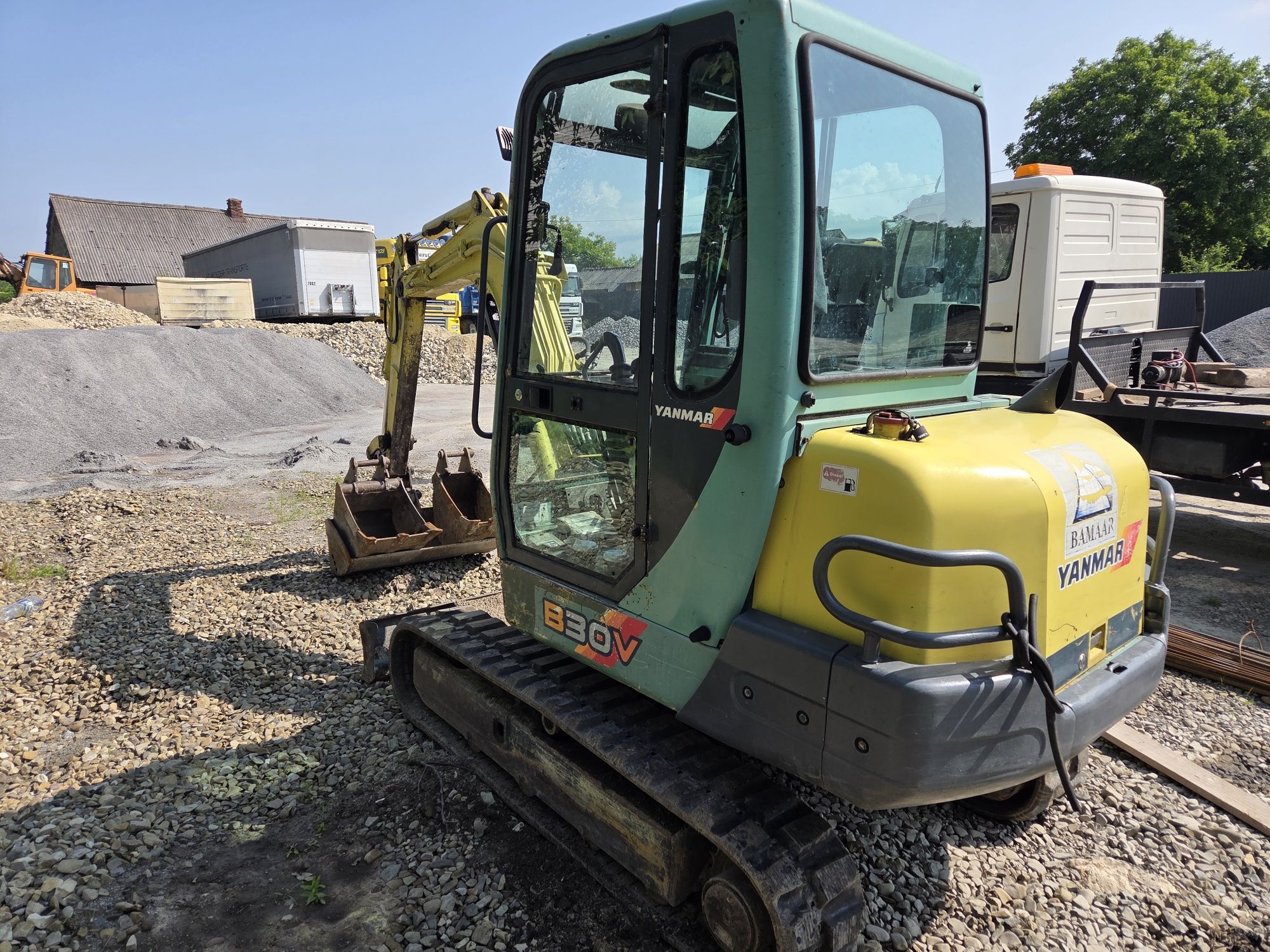 YANMAR B30V 2001рік Міні ескаватор гусиничний