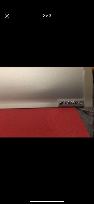 Roleta na okno dachowe firmy Fakro 78x140