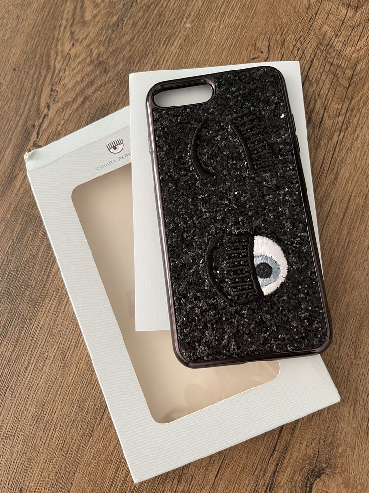 Etui Chiara Ferragni iPhone 7/8 Plus czarne