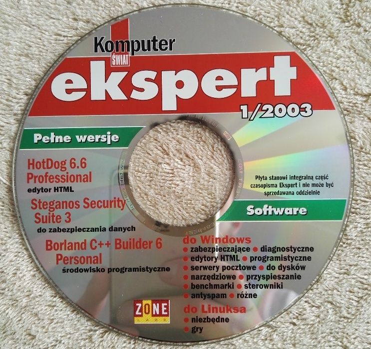 Ekspert Nr1/2003 (2) luty - marzec 2003 z płytą CD.