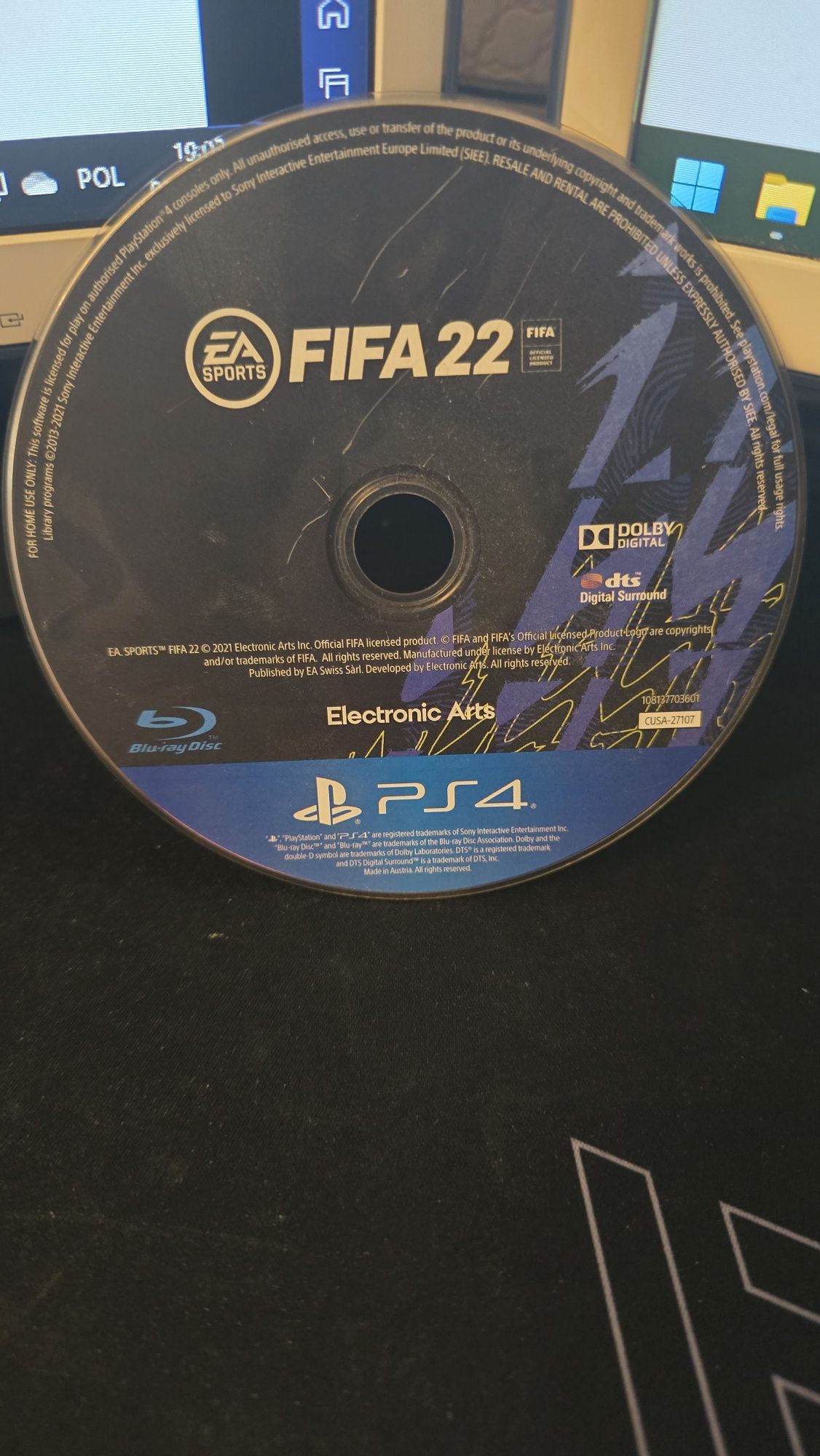Fifa 22 ps4 gra playstation