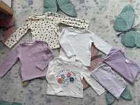 Zestaw bluzki zara primark 80/86