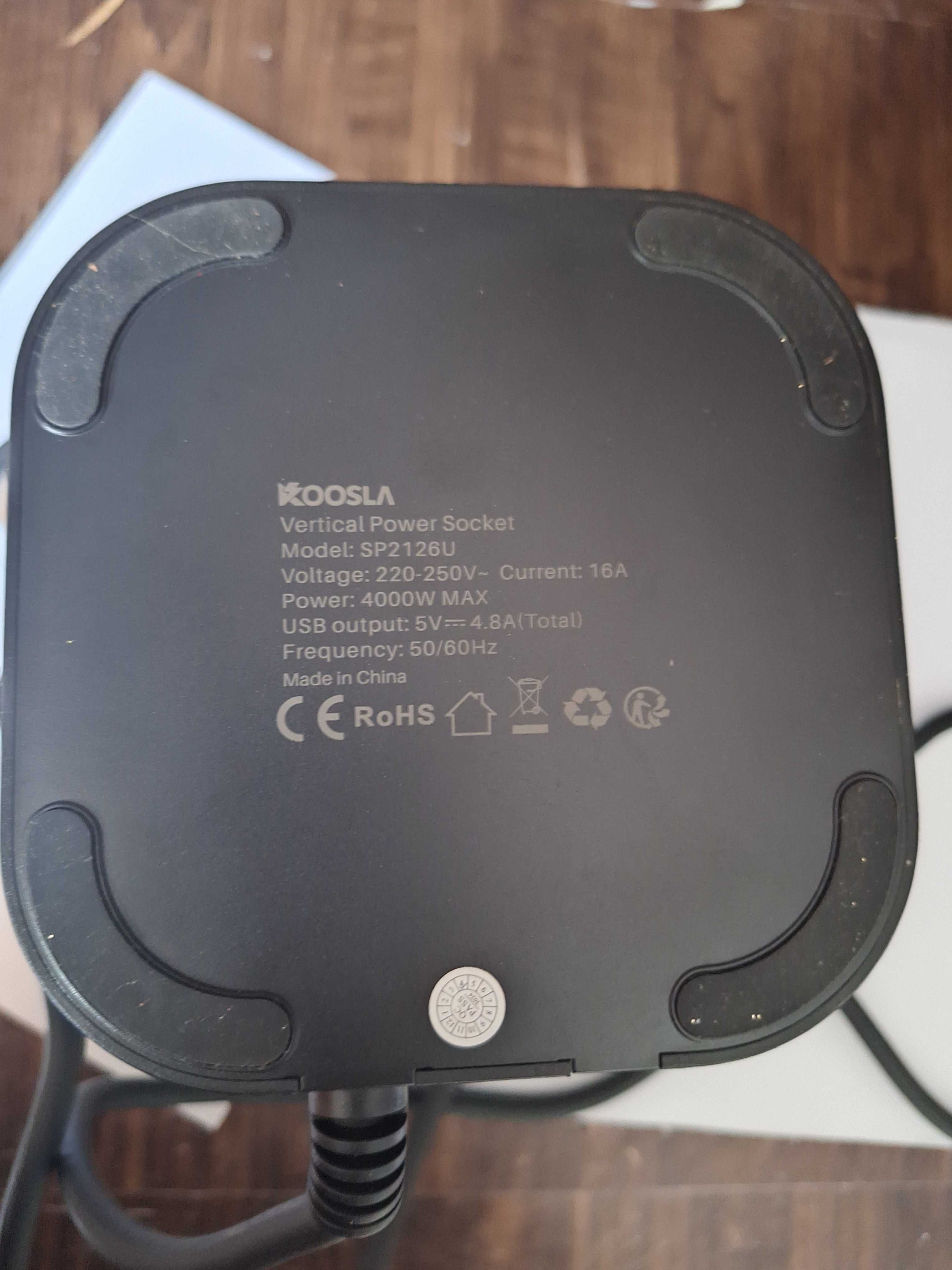 Listwa Zasilająca 12 gniazdek +6 USB