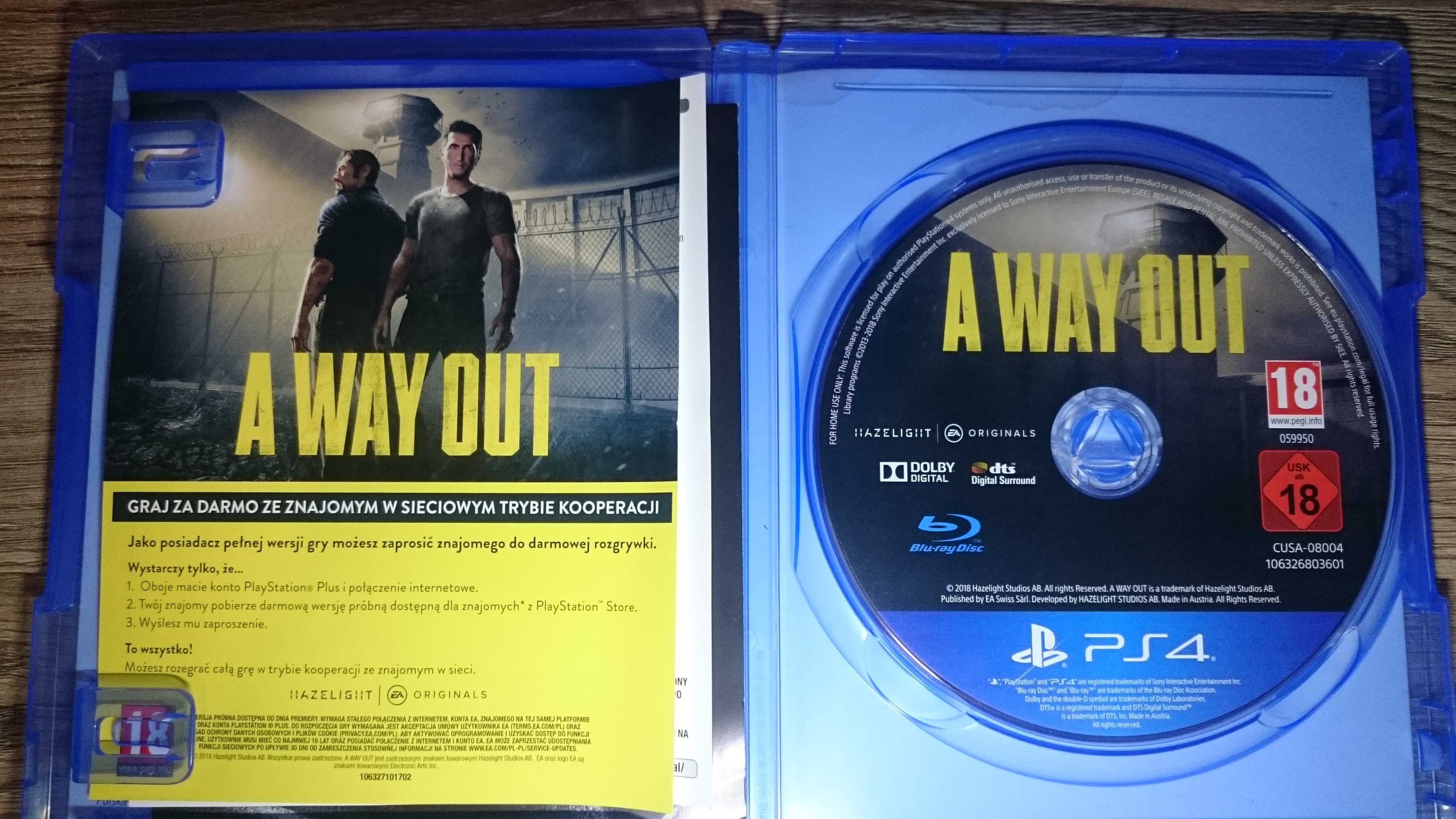 A way out ps4 playstation 4 last of us order it takes two gta v