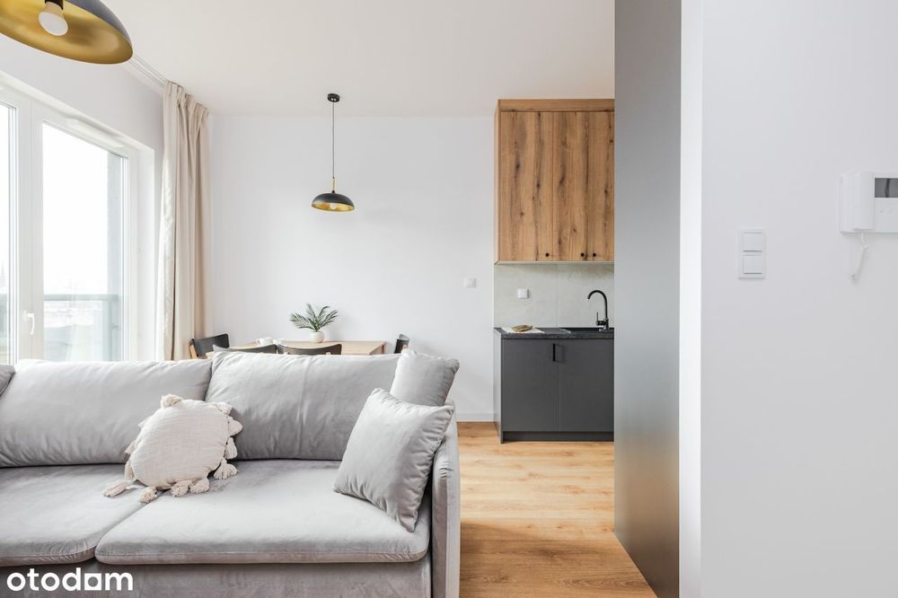 Dwupokojowe mieszkanie w stylu Loft z loggią