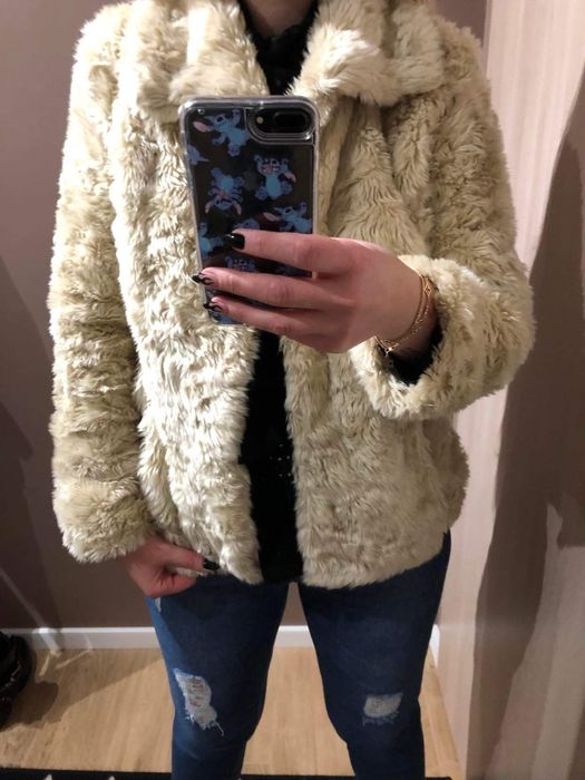 New Look sztuczne futro kurtka nowe roz. 38-40