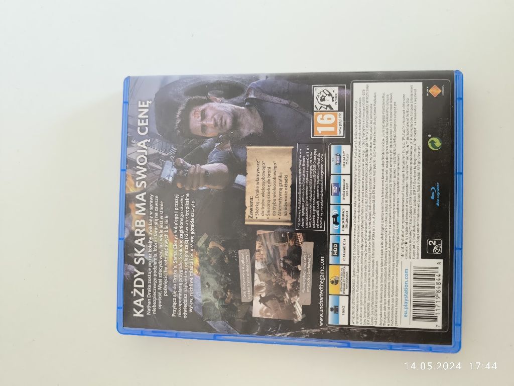 Uncharted 4 Kres Złodzieja, PS4