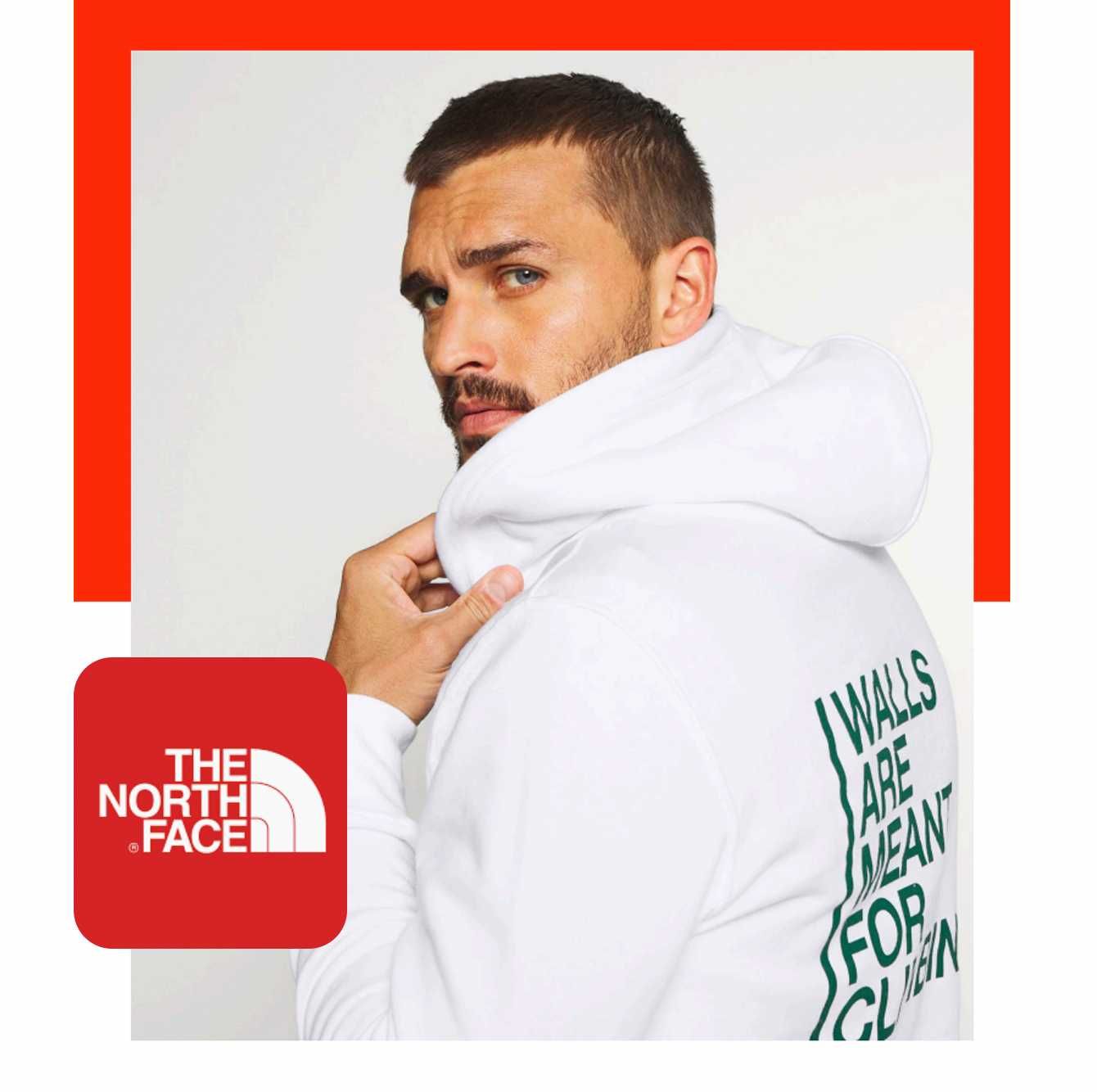 -50% NOWA Bluza z kapturem The North Face rozm. S