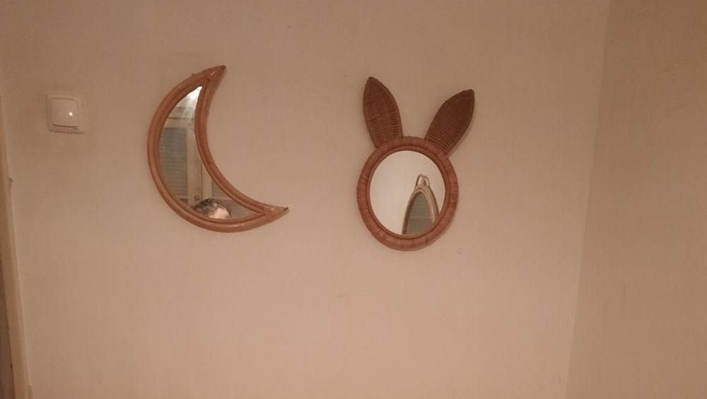 Espelho lua e coelho