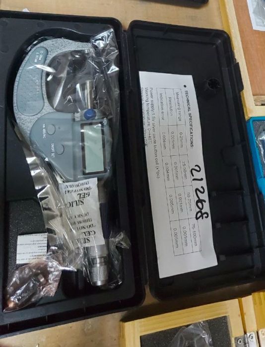 Микрометр гладкий МК25 0-25 с цифровой индикацией