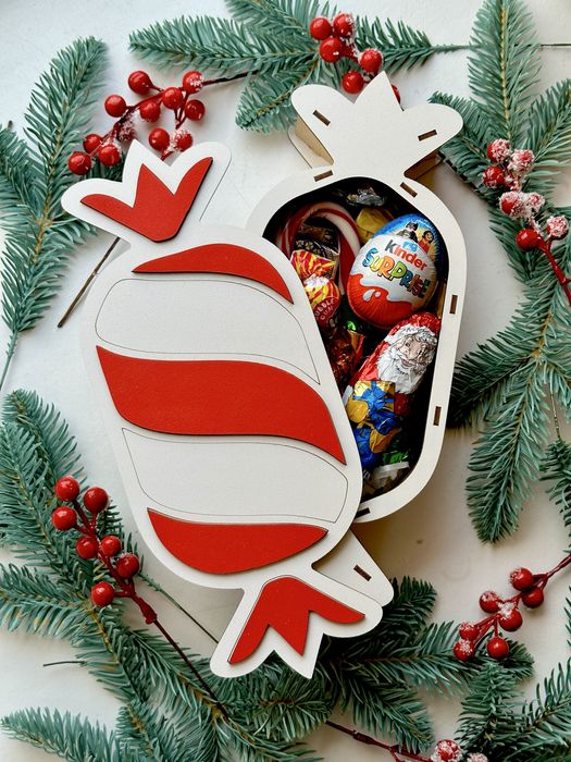 Подарунковий набір «Цукерочка» на день св. Миколая, Різдво і Новий рік