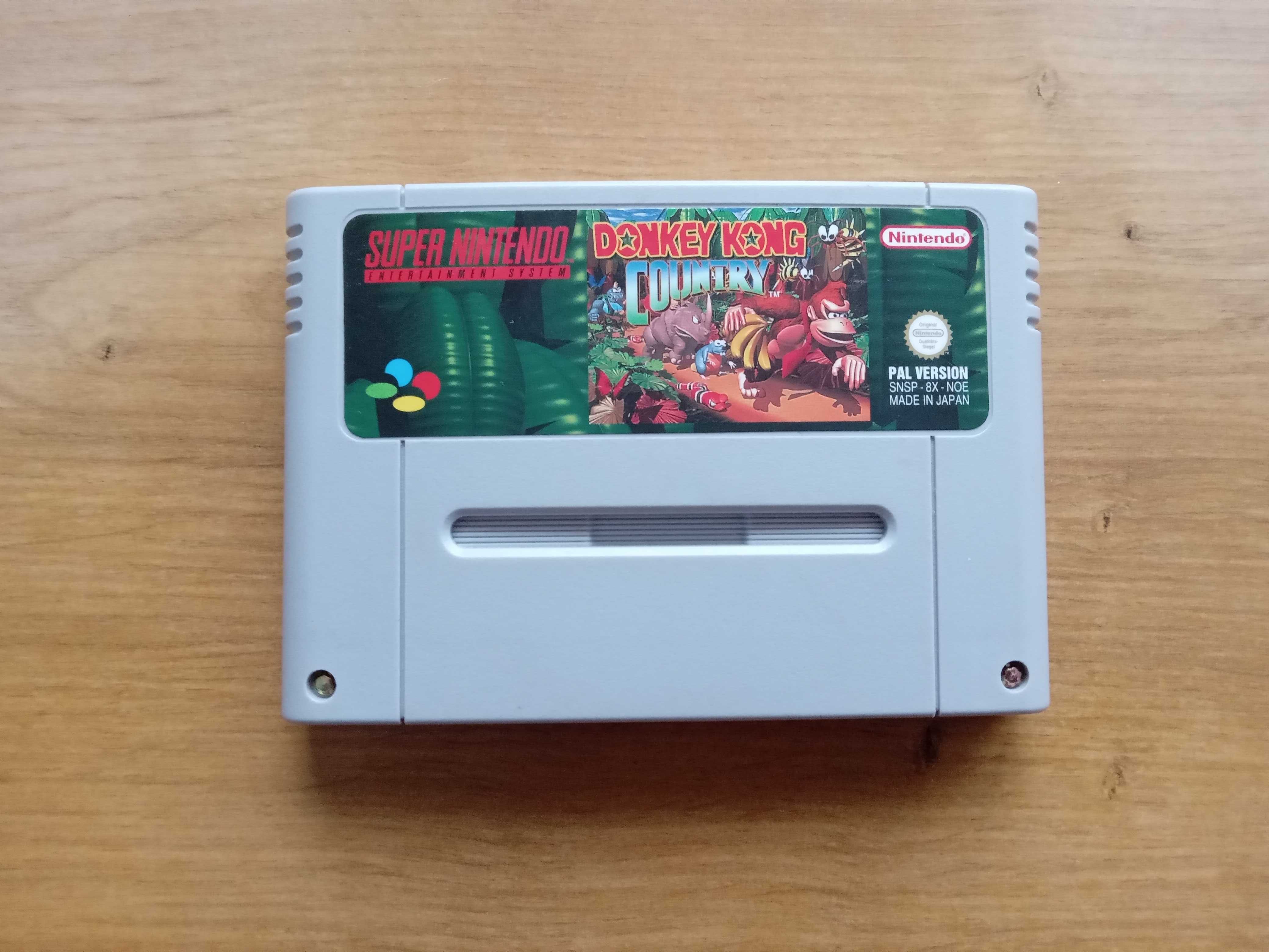 Gra SNES - Donkey Kong Country - PAL - BOX - INSTRUKCJA