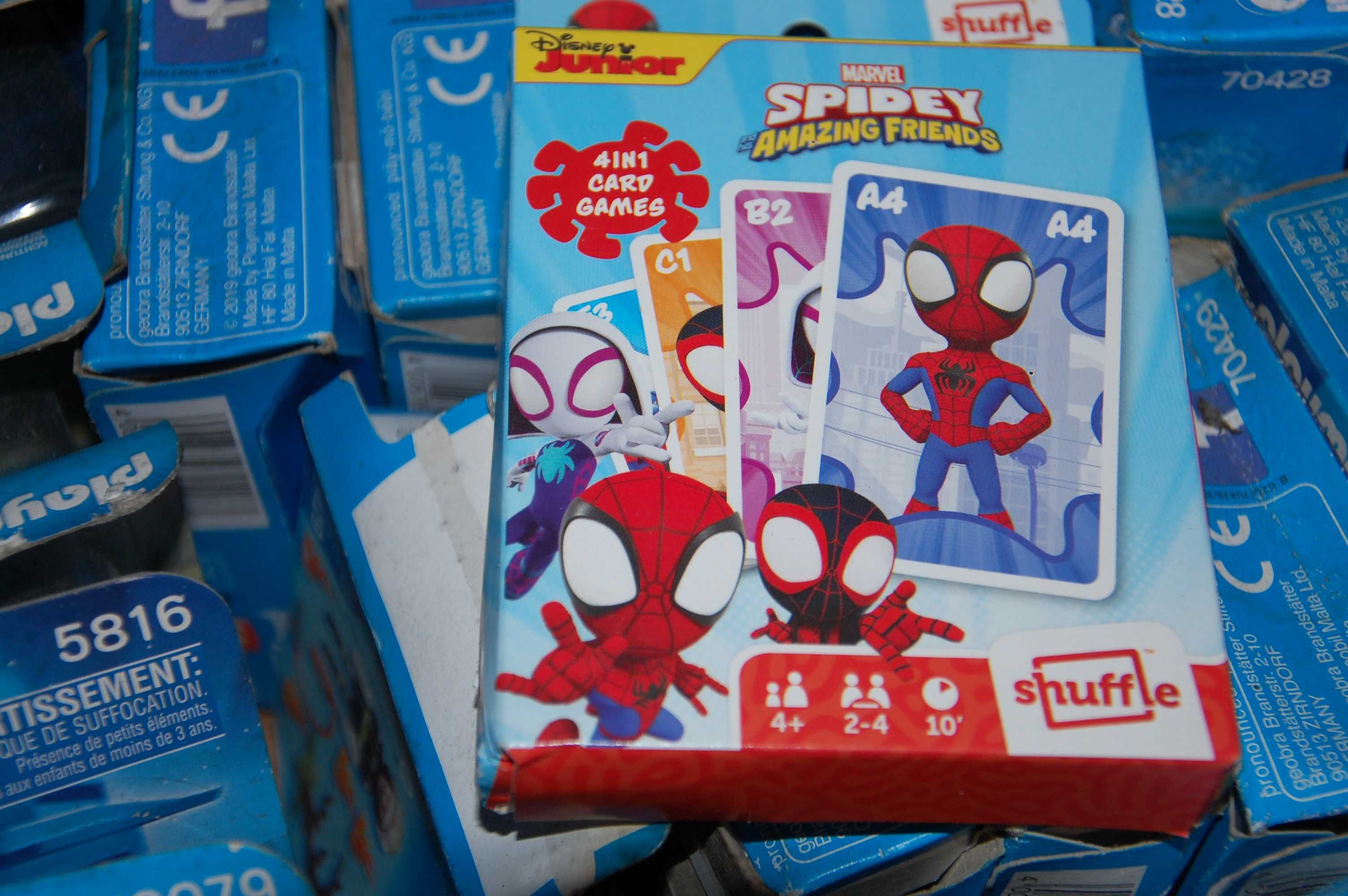 nowe karty do gry dla dzieci SPIDERMAN