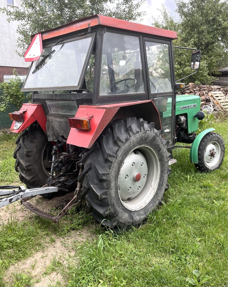 Ciągnik Ursus C-4011/C-360 + przyczepa zarejestrowany
