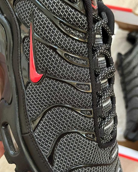 !SALE! Nike Air Max Plus TN Black Red Reflective 41 42 43 44 45 айр тн