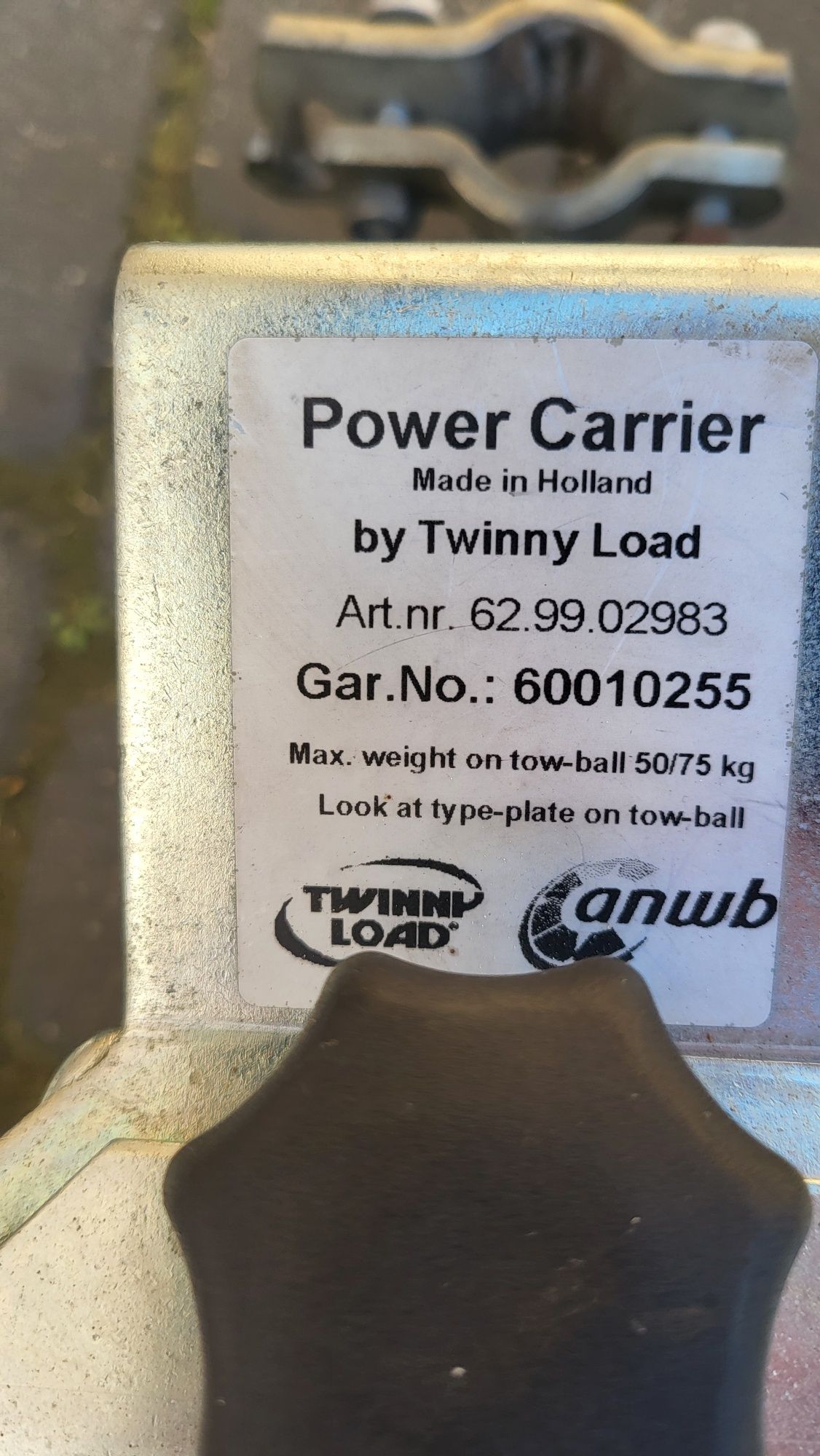Twinny Load uchylny bagażnik rowerowy na hak 2 rowery