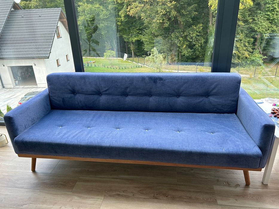 Sofa Klematisar 3-osobowa z funkcją spania SCANDISOFA kanapa