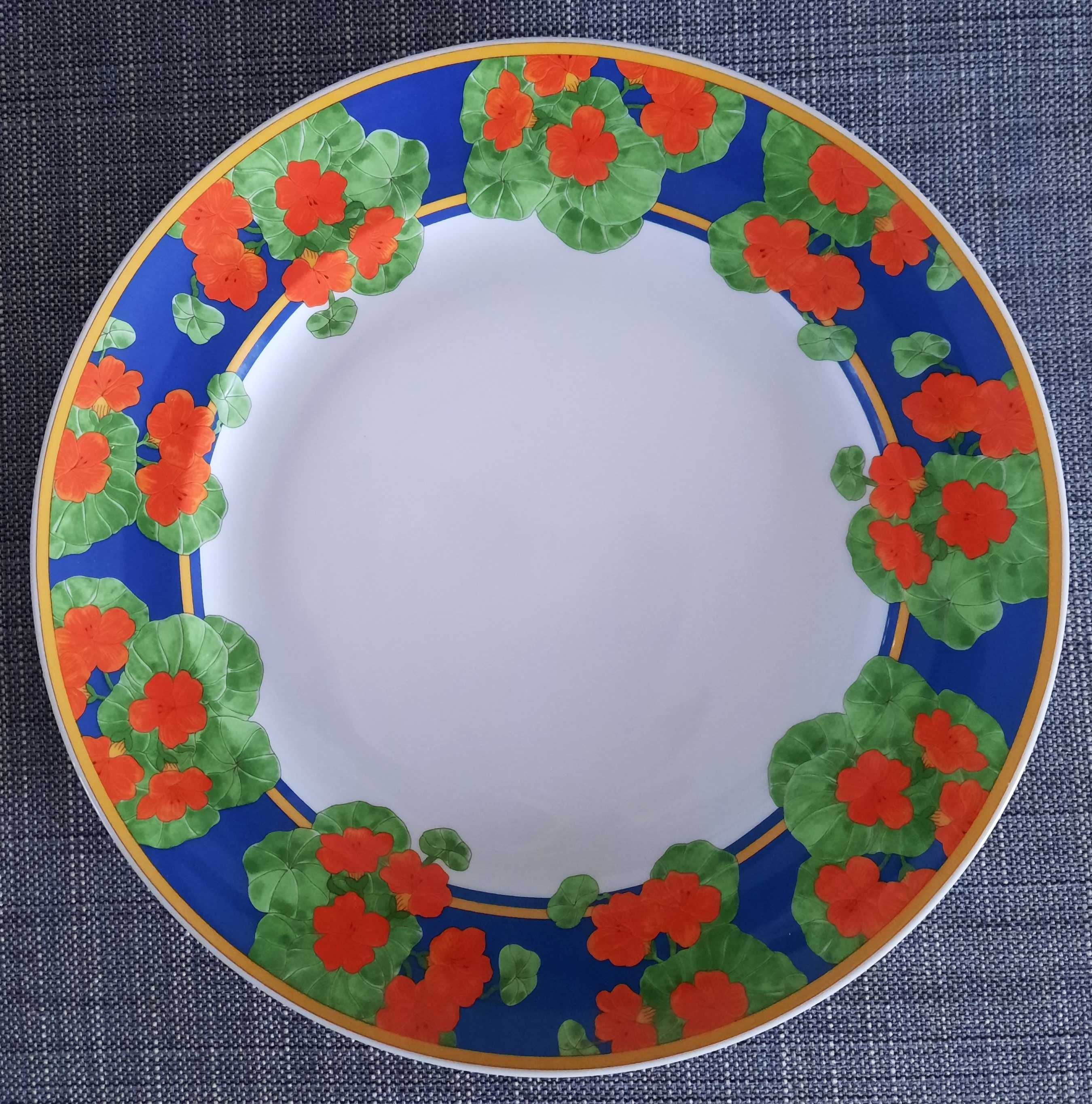 Prato de porcelana da Vista Alegre 33 cm diâmetro.