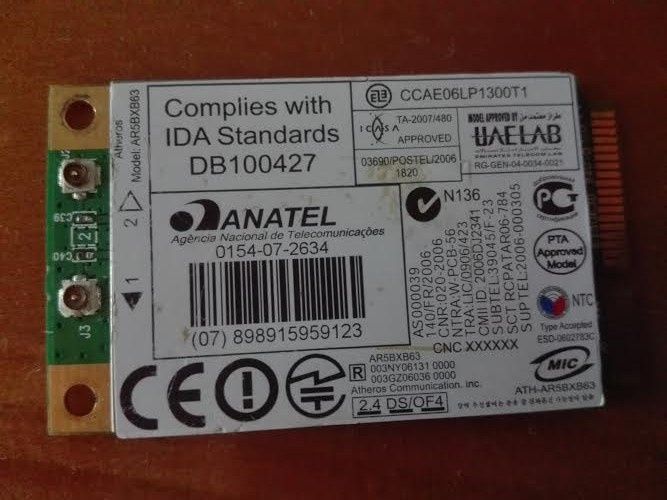 Genuine HP WLAN Card Genuine AR5BXB63-H