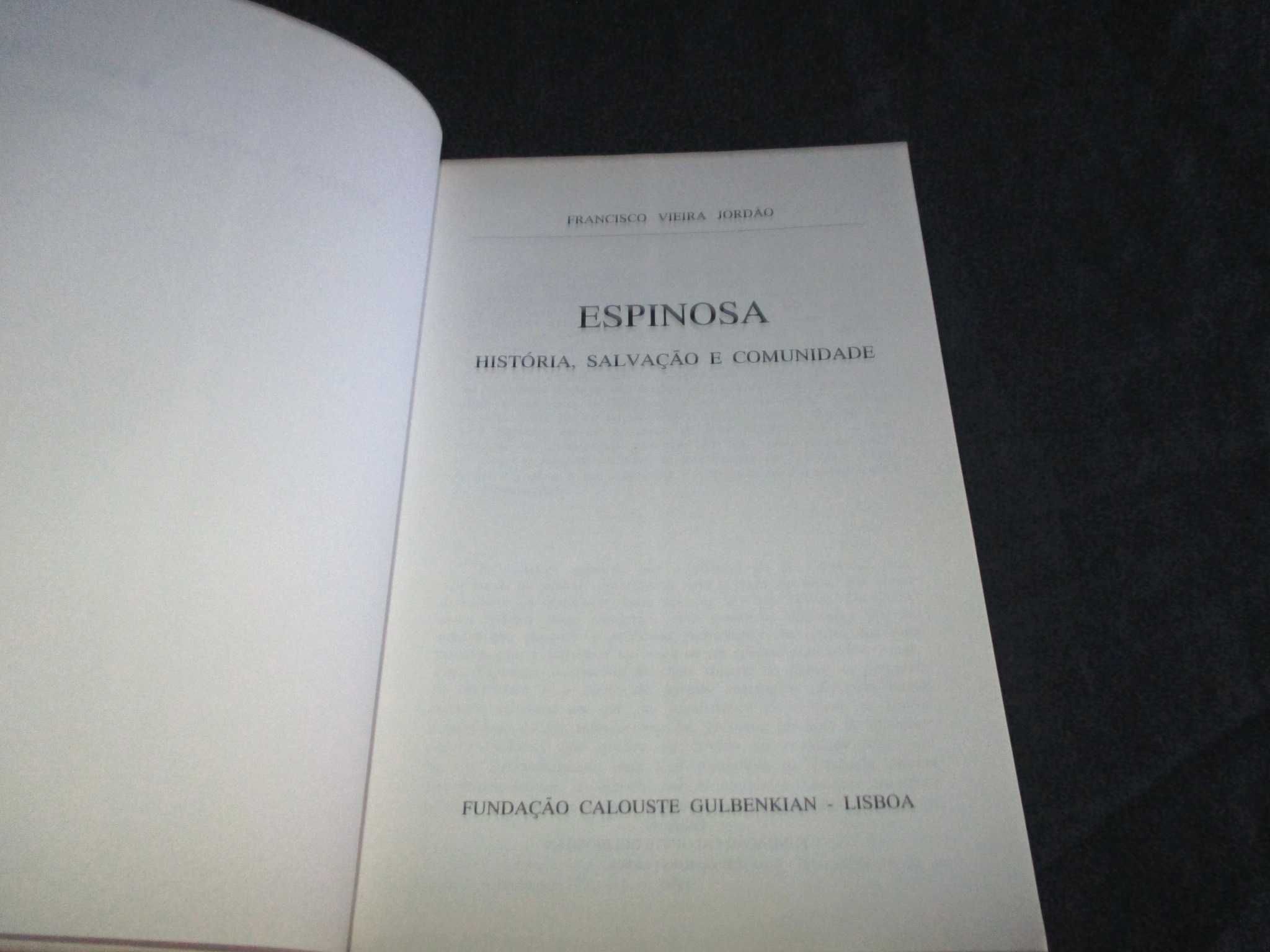 Livro Espinosa História Salvação e Comunidade