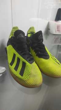 Chuteira futsal adidas modelo X